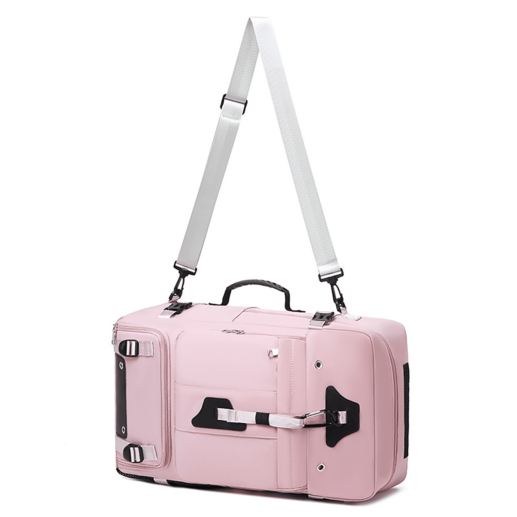Travel Backpack 50L New Premium - Unisex Extra Large Laptop Backpack for Hiking, Climbing & Business Trips, Waterproof,Pink